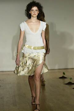 Cynthia Rowley fashion show for Spring/Summer 2002