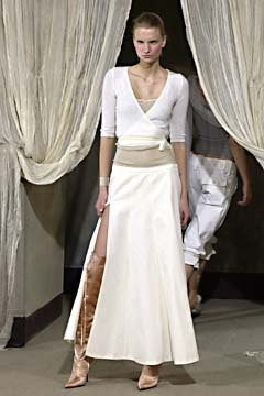 D&G fashion show for Spring/Summer 2002