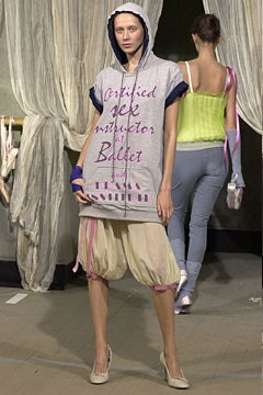 D&G fashion show for Spring/Summer 2002
