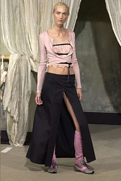 D&G fashion show for Spring/Summer 2002
