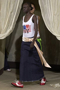 D&G fashion show for Spring/Summer 2002