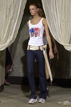D&G fashion show for Spring/Summer 2002