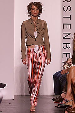 Diane Von Furstenberg fashion show for Spring/Summer 2002