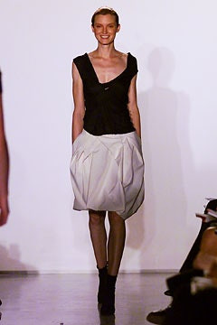 Donna Karan New York fashion show for Spring/Summer 2002