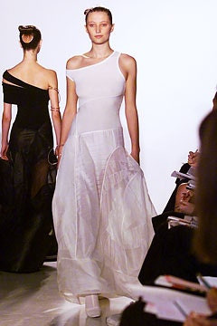 Donna Karan New York fashion show for Spring/Summer 2002