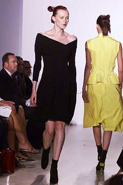 Donna Karan New York fashion show for Spring/Summer 2002