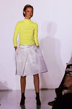 Donna Karan New York fashion show for Spring/Summer 2002