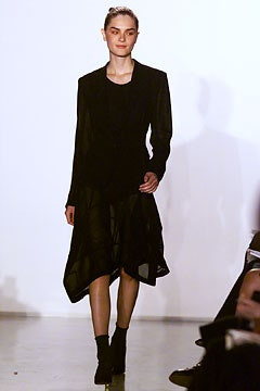 Donna Karan New York fashion show for Spring/Summer 2002