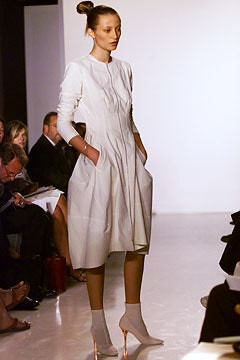 Donna Karan New York fashion show for Spring/Summer 2002