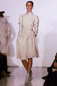 Donna Karan New York fashion show for Spring/Summer 2002