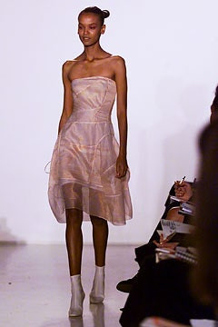 Donna Karan New York fashion show for Spring/Summer 2002