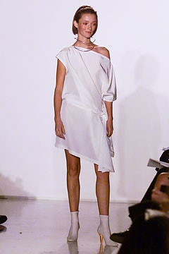 Donna Karan New York fashion show for Spring/Summer 2002