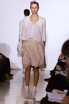 Donna Karan New York fashion show for Spring/Summer 2002