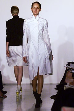 Donna Karan New York fashion show for Spring/Summer 2002