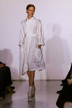 Donna Karan New York fashion show for Spring/Summer 2002