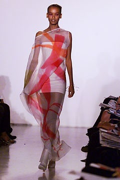 Donna Karan New York fashion show for Spring/Summer 2002