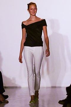 Donna Karan New York fashion show for Spring/Summer 2002