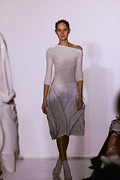 Donna Karan New York fashion show for Spring/Summer 2002
