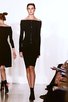 Donna Karan New York fashion show for Spring/Summer 2002