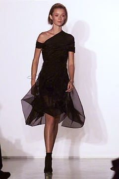 Donna Karan New York fashion show for Spring/Summer 2002
