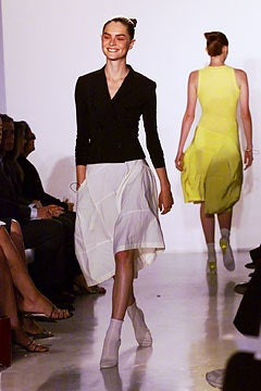 Donna Karan New York fashion show for Spring/Summer 2002