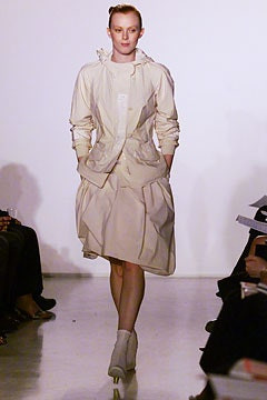 Donna Karan New York fashion show for Spring/Summer 2002
