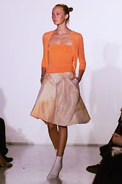 Donna Karan New York fashion show for Spring/Summer 2002