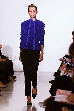 Donna Karan New York fashion show for Spring/Summer 2002