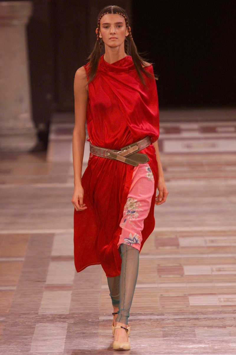 Dries van Noten fashion show for Spring/Summer 2002