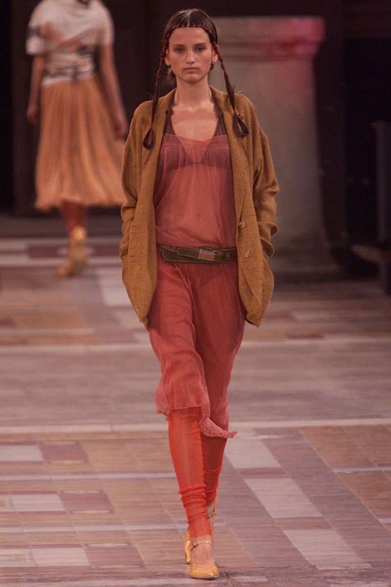 Dries van Noten fashion show for Spring/Summer 2002