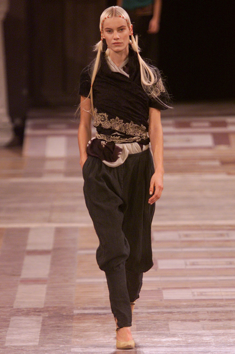 Dries van Noten fashion show for Spring/Summer 2002