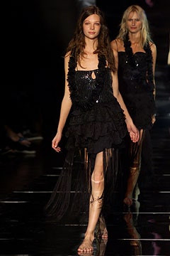 Emporio Armani fashion show for Spring/Summer 2002