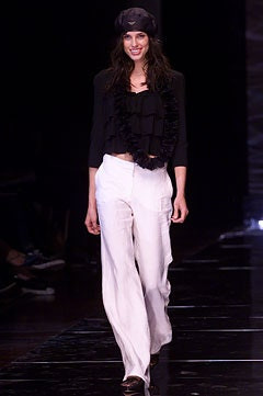 Emporio Armani fashion show for Spring/Summer 2002
