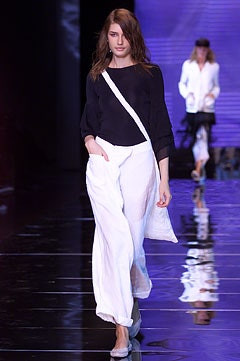 Emporio Armani fashion show for Spring/Summer 2002