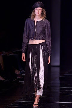 Emporio Armani fashion show for Spring/Summer 2002