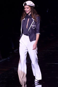Emporio Armani fashion show for Spring/Summer 2002