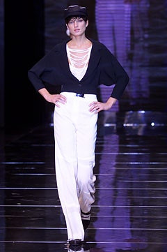 Emporio Armani fashion show for Spring/Summer 2002