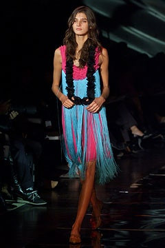 Emporio Armani fashion show for Spring/Summer 2002