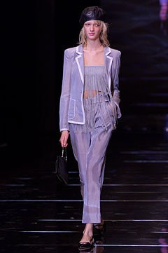 Emporio Armani fashion show for Spring/Summer 2002