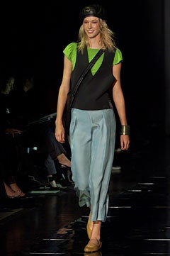 Emporio Armani fashion show for Spring/Summer 2002