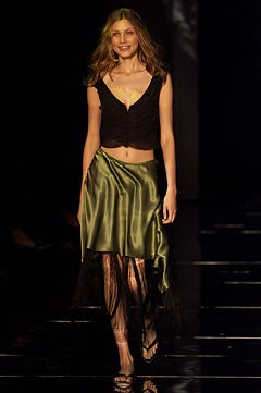 Emporio Armani fashion show for Spring/Summer 2002