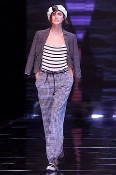 Emporio Armani fashion show for Spring/Summer 2002