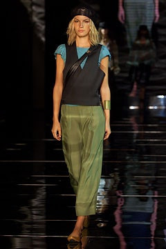 Emporio Armani fashion show for Spring/Summer 2002