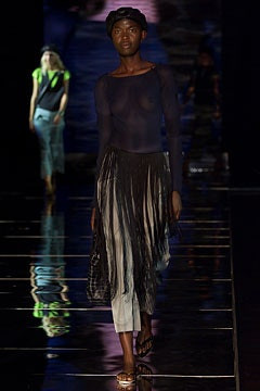 Emporio Armani fashion show for Spring/Summer 2002