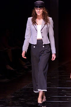 Emporio Armani fashion show for Spring/Summer 2002