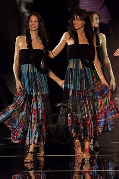 Emporio Armani fashion show for Spring/Summer 2002
