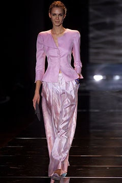 Giorgio Armani fashion show for Spring/Summer 2002
