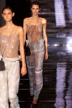 Giorgio Armani fashion show for Spring/Summer 2002