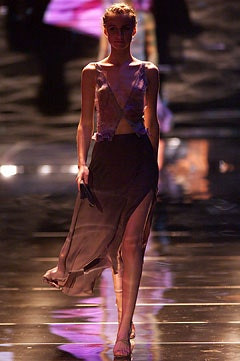Giorgio Armani fashion show for Spring/Summer 2002