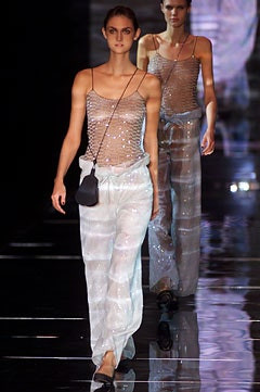 Giorgio Armani fashion show for Spring/Summer 2002